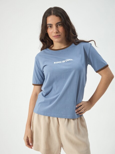 REMERA COOL AZUL