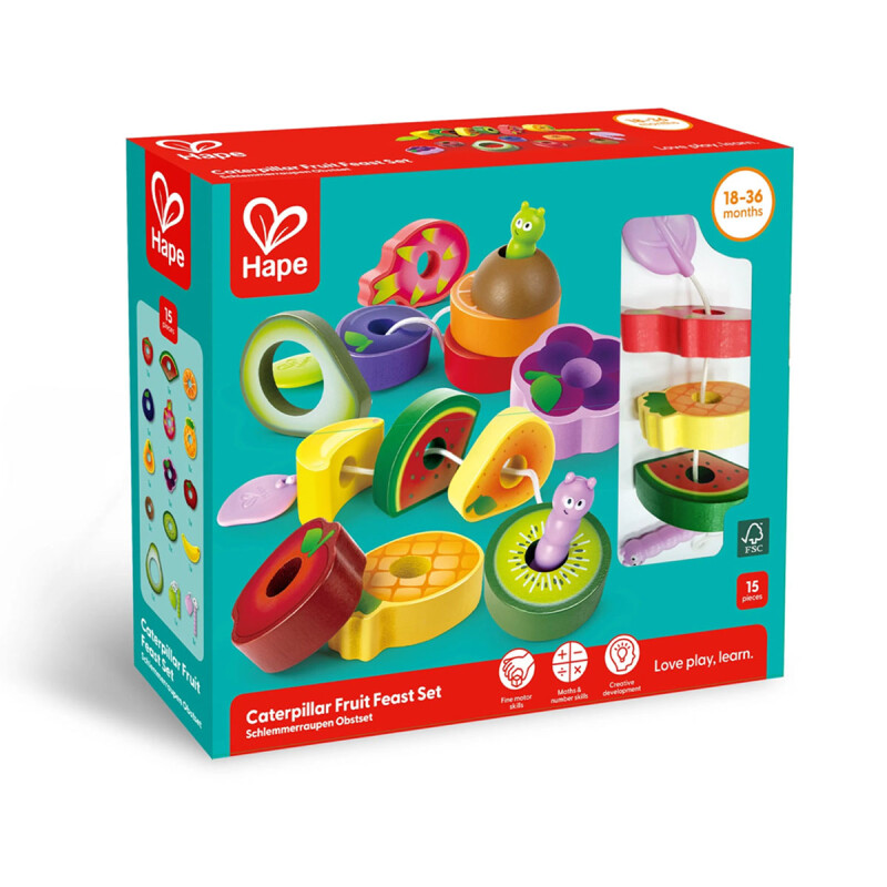 Set de Frutas y Oruga Hape Set de Frutas y Oruga Hape