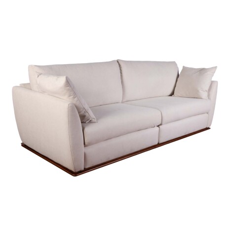 SOFÁ 4 CUERPOS TELA NATURAL-BEIGE MILANO NATURAL