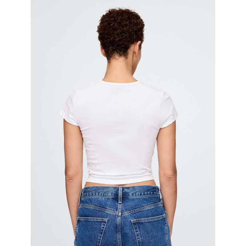 GRAPHICS - SS EVERYDAY JERSEY FITTED CREW FRESH WHITE