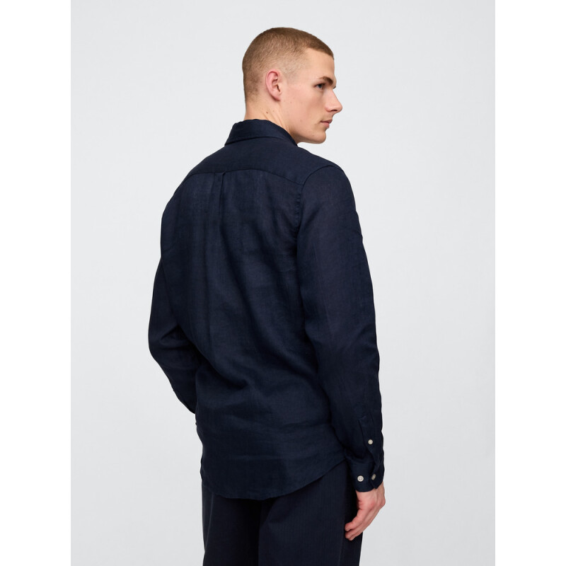 LS LINEN NAVY UNIFORM