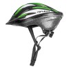 Casco Ciclista Adultopoker Windstorm C/luz Negro-verde