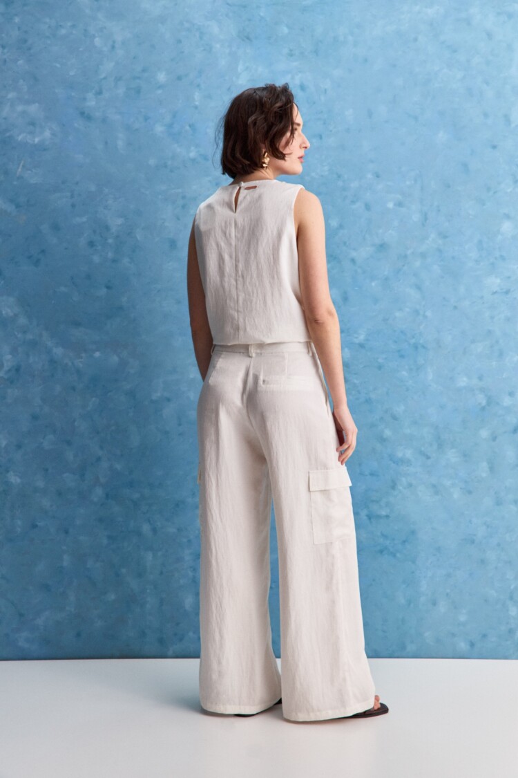 PANTALÓN CARLI Crudo