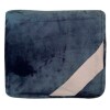 Frazada Home Class de Flannel King Azul Marino