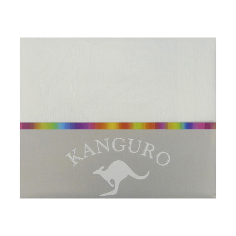 Sábana Ajustable Queen Size Bukara Kanguro 100% Microfibra CREMA