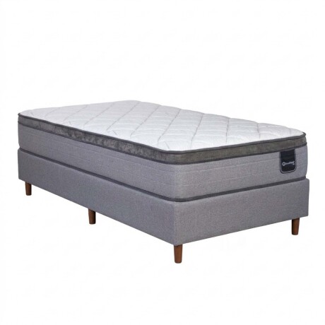 SOMMIER DE RESORTES VELVET B 1.5 PLAZAS