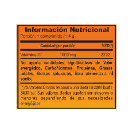 Vitamina C 1000mg 100caps Natural Life Vitamina C 1000mg 100caps Natural Life