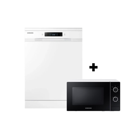 Lavavajillas Samsung 60 cm 13 Cubiertos Blanco 6 Programas + Microondas MS20 de regalo Lavavajillas Samsung 60 cm 13 Cubiertos Blanco 6 Programas + Microondas MS20 de regalo