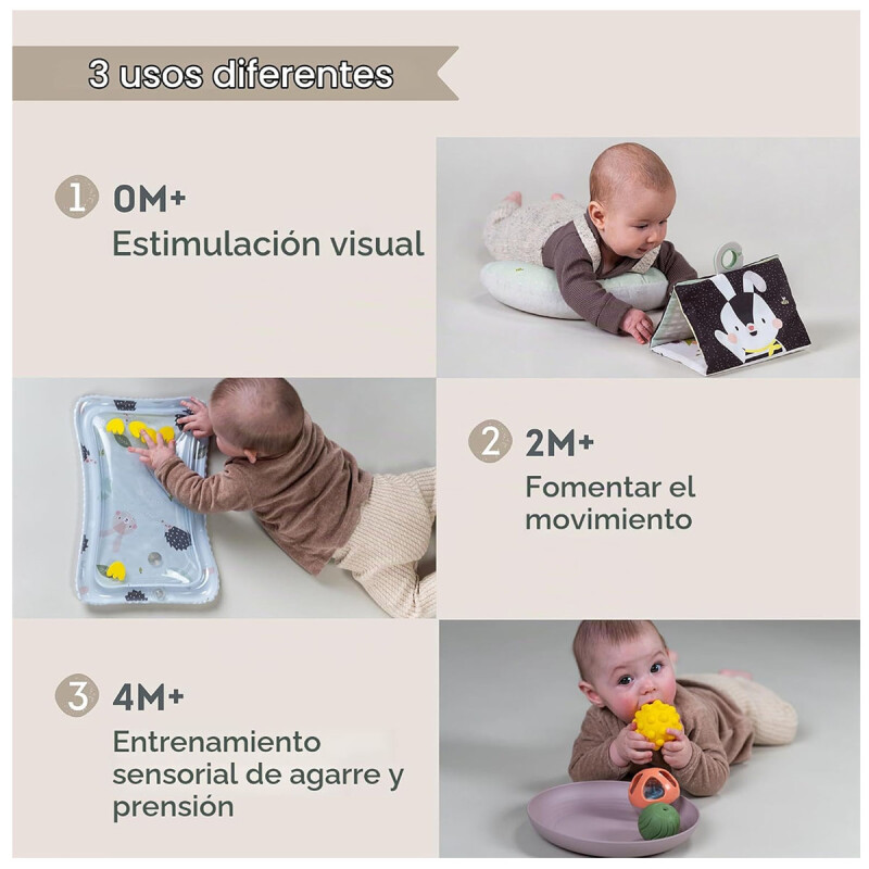 Kit esencial para el tiempo boca abajo Taf Toys Kit esencial para el tiempo boca abajo Taf Toys