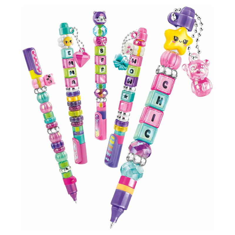 Set de manualidades con cuentas y bolígrafo personalizado Clementoni Set de manualidades con cuentas y bolígrafo personalizado Clementoni