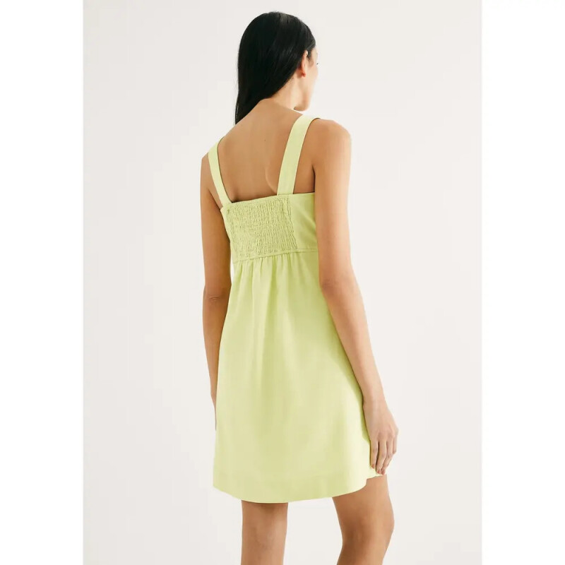 VESTIDO FEM VERDE CLARO