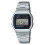 Reloj CASIO RETRO A158WA-1DF Acero Plateado Esfera 33mm 0