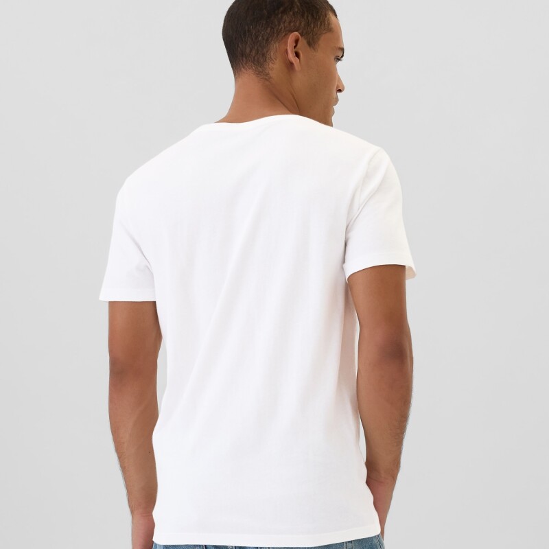 V-FRCH EVERYDAY SOFT MICRO LOGO VEE WHITE V2 GLOBAL