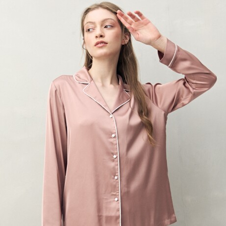 CAMISA GINGER Rosa Tostado