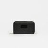 Billetera Penny en efecto cuero Negro Cobre