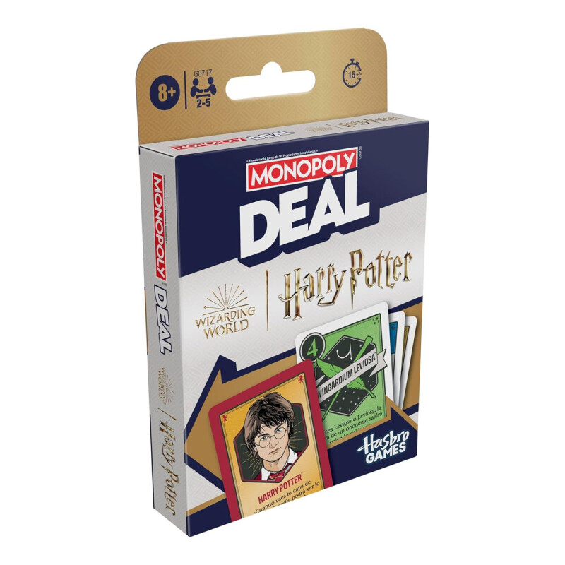 Monopoly Deal Harry Potter Juego de Cartas Hasbro Monopoly Deal Harry Potter Juego de Cartas Hasbro