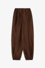 PANTALON ARRUGADO Marron