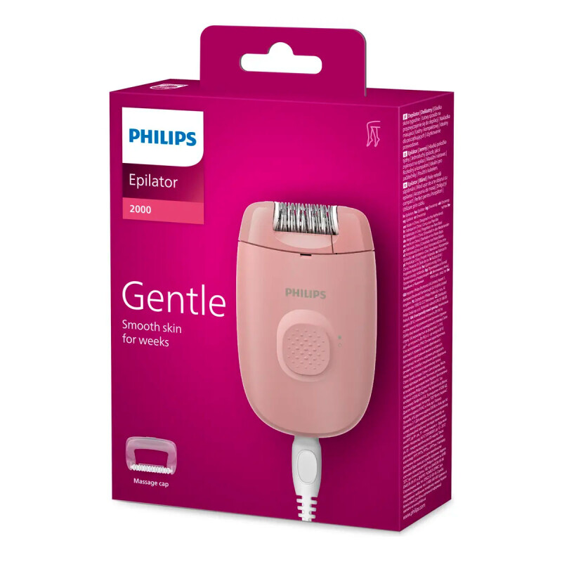 DEPILADORA PHILIPS BRE 227 c/Cable -Rosa N/A