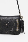 Cartera Flower Mandala Negro