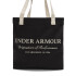 UA Canvas Tote-MIS BLK-004