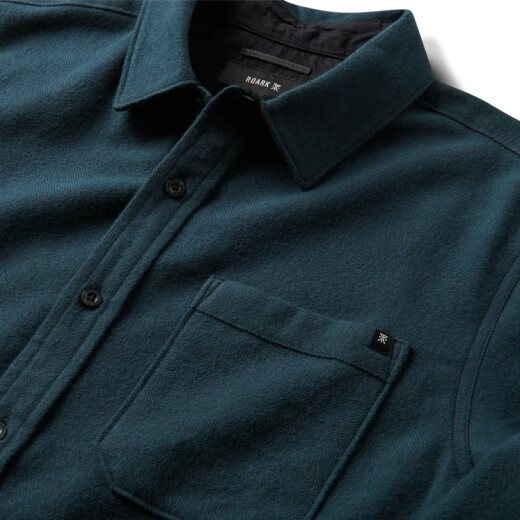 Camisa ML Roark Crossroads Flannel - Verde Camisa ML Roark Crossroads Flannel - Verde