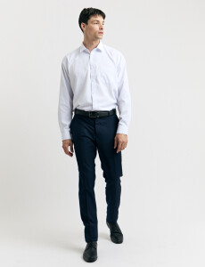 012675 CAMISA HARRINGTON LABEL Blanco