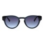 Lentes De Sol De Policarbonato Redondo Chilli Beans Natal Gradiente Azul/Azul