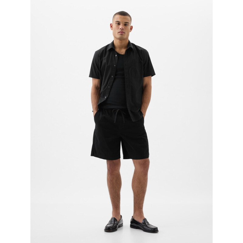 V-8IN ESSENTIAL EASY SHORT TRUE BLACK V2