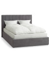 Estructura cama AGERFELD 2 Plazas 140x200 gris osc Estructura cama AGERFELD 2 Plazas 140x200 gris osc