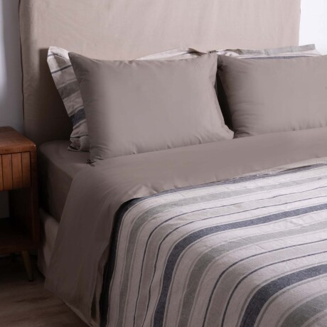 JUEGO DE SÁBANAS 2 PLAZAS ALGODON COTTON BASIC 180 HILOS