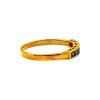 Anillo Sin Fin-Oro Bajo-Piedra Zafiro-AN8117 conpiedra