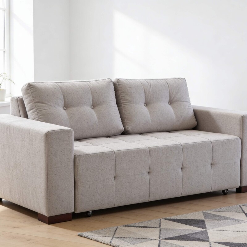 Sofá Cama Torres Reclinable 1.67m | Eucalipto Certificado CARB | Cama 1.90x1.40m Sofá Cama Torres Reclinable 1.67m | Eucalipto Certificado CARB | Cama 1.90x1.40m