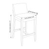 BANQUETA 002 - CREMA 305532 (CD) Unica