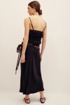FALDA ALEXA CUPRO Negro