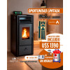 Calefactor a Pellet Sefia 9kW Kit Pared + Aspiradora + Wifi de Obsequio Calefactor a Pellet Sefia 9kW Kit Pared + Aspiradora + Wifi de Obsequio
