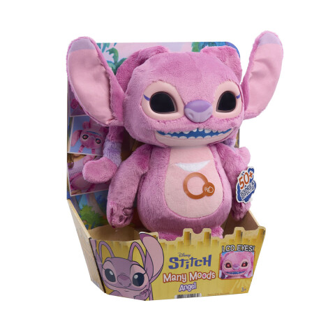 Peluche Angel de Stitch con Sonido y Movimiento Just Play U