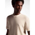 CAMISETA MM MASC MARROM CLARO