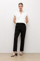 Pantalon slim sastrero negro