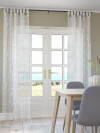 Cortina DOLMA 1x140x245 bordada crudo Cortina DOLMA 1x140x245 bordada crudo