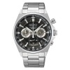 Reloj Seiko SSB397P1 para hombre con correa de acero Negro