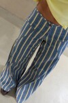 Jean Wavy Estampado Verde