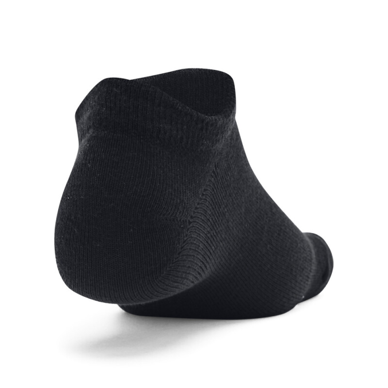 UA Essential No Show 6pk-PNK BLK-002