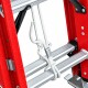 GALOX ESCALERA COLISA FIBRA DE VIDRIO AISLANTE PANTHER 2X20 ESCALONES 11.50M Galox Escalera Colisa Fibra De Vidrio Aislante Panther 2x20 Escalones 11.50m