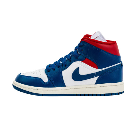Championes Jordan Air Mid 1 White