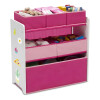 Organizado Infantil Disney C/6 compartimentos Rosado Organizado Infantil Disney C/6 compartimentos Rosado