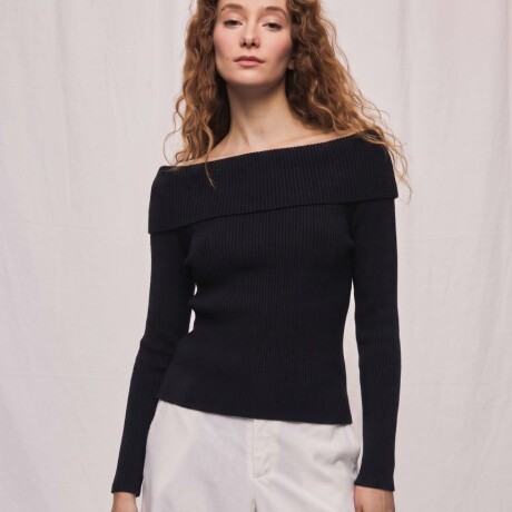 SWEATER LUX Negro