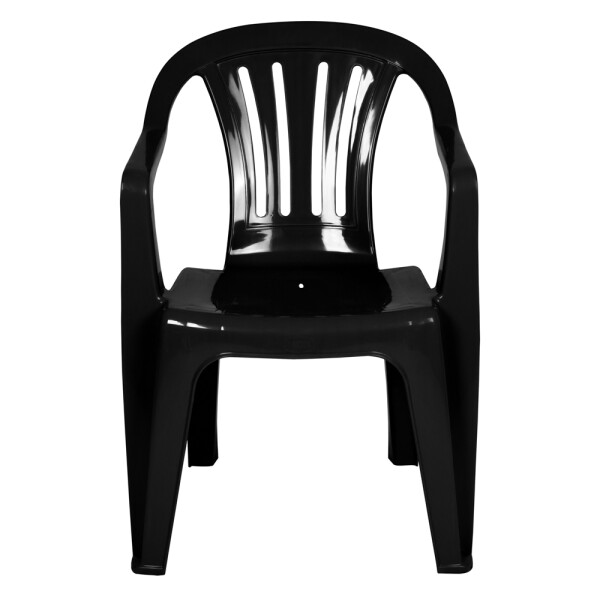SILLA BELA VISTA CON APOYA BRAZOS MOR NEGRA NEGRO