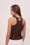 MUSCULOSA DEMETRA Chocolate