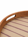 BANDEJA DECORATIVA MARRON