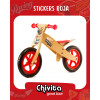 Chivita Bicicleta de equilibrio Sticker Roja